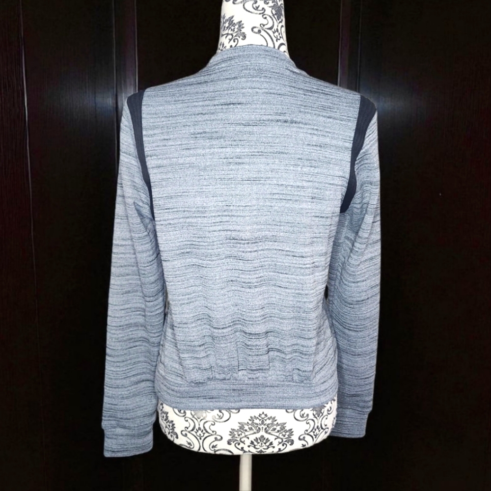 NIKE GOLF Heathered Gray Crew Neck Sweater - Small - Picture 2 of 5